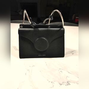 DANSE LENTE Phoebe mini textured-leather shoulder bag